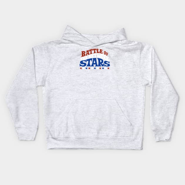 Battle Of The Network Stars Kids Hoodie by Chewbaccadoll